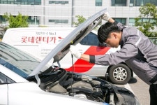 롯데렌탈, 차량 내 친환경 에탄올 워셔액 전면 도입