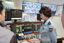 분당경찰서장 국가 중요시설 점검 나서 