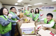 지멘스 ‘더 나눔 봉사단’, 독거노인 200가구에 식료품 지원