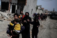 [글로벌 포토] 피란하는 이라크 가족