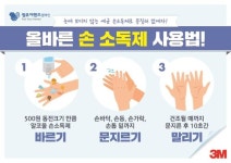 [아주동영상] 손위생법 잘지켜 감염병 예방하세요…한국3M 럽유어핸즈