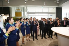 신사옥 시대 연 에어부산, 한태근 사장 새로운 도약 발판 삼겠다(종합)