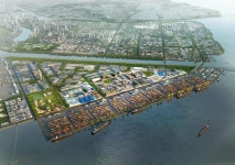 IPA, 인천신항 항만배후단지 (1단계 1구역) 2공구 조성공사 착공 