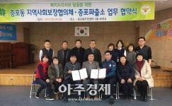이천시 증포동 지역사회보장협의체·증포 파출소 간 업무협약 체결 