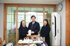 김진흥 부지사, 설 명절 맞아 그룹홈 성보나 위문 
