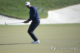 타이거 우즈, 아널드 파머 인비테이셔널 첫날 ‘공동 7위’…안병훈도 나란히