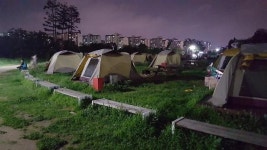 도심 속 힐링 공간, 부천 야인시대 캠핑장으로 떠나자 