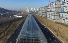 서울시, 세계 첫 태양광 방음터널 설치… 동부간선도로에 축구장 면적 1.1배 