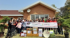 KT스카이라이프 봉사단, 장애인의 날 맞아 봉사활동  