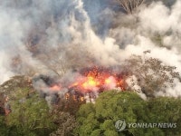 [글로벌포토] 하와이 화산 적색 경보...화산재 3600m 치솟아 
