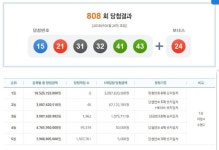 '808회 로또당첨번호' 15 21 31 32 41 43 보너스 24, 1등 6명 30억씩…경기도만 4명 