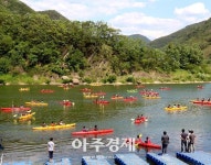 뗏목으로 영월 역사 알리기…2018 동강뗏목축제