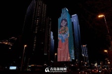 “선생님 안녕하세요”….中 스승의 날 맞이 대형 미디어파사드 