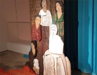 [전시 영상톡]형광 핑크에 갇힌 반쪽 자화상윤석남 개인전 학고재갤러리 