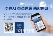 [수원시] '추석 연휴 종합대책' 수립 