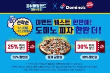 NHN픽셀큐브 피쉬아일랜드·프렌즈팝, 도미노피자와 제휴 이벤트 