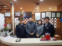 인천계양소방서, ‘벌말매운탕’우수 다중이용업소 선정 현판식 