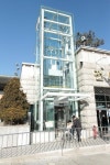 인천문화예술회관, 관객 편의 증대를 위한  야외용 승강기 설치 