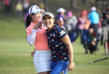 전미정, ‘연습 삼아’ 나왔다가…16년 만에 우승 ‘진기록’ 