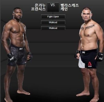 UFC 케인 벨라스케즈, 2년7개월 복귀전 26초만에 허무하게 패…은가누에 TKO