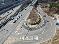 용인시, 동백북단-석성로 교차로 정체 해소 위해 차로 개선 