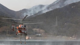 남양주 호평동 천마산 산불…네티즌 연기가 엄청나요 