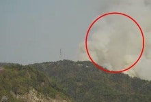해운대 운봉산 산불, 해운대구 반송로 교통 통제…기장-반송 방향 혼잡 