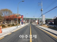 용인시, 상습정체 빚던 수지 고기로 구간 680m 12일 개통    