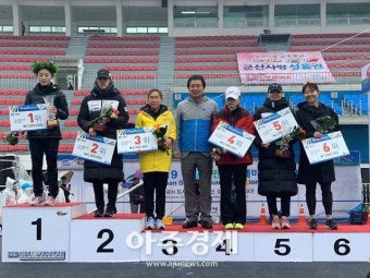 논산시청 소속 이수민 선수, 군산새만금국제마라톤대회에서 국내 1위