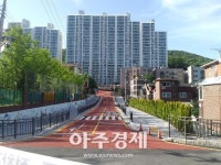 안양시 양지초교 인근 도로확장공사 마쳐 
