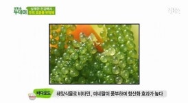 바다의 보석 그린캐비어 바다포도, 효능과 부작용은? 