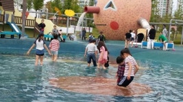 청라호수공원, 여름 무더위 피서지로‘각광 