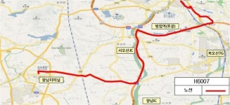 화성시, 24일부터 향남터미널~병점역 간 무정차 버스 개통 