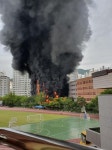 서울은명초등학교 은평구 화재 폭발음 들렸다…차량 폭발 추정 
