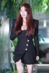 [포토] 수지, 레드 와인색 헤어로 이미지 변신! (랑콤) 