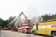 과천소방, 정부과천청사 어린이집 긴급구조종합훈련