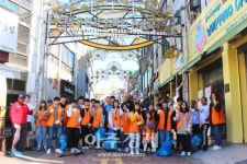 동두천 청소년봉사단, 미2사단 장병과 환경정화 실시