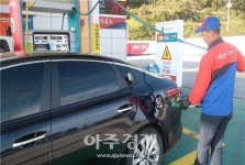 도공 보성녹차주유소(목포방향) 호스릴 설치…대기시간 줄여