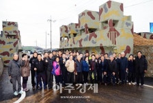최종환 파주시장, 월롱면 도내4리 방호벽  생활불편 현장 방문