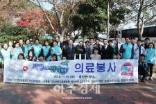 건보공단 부산본부, 통영시 욕지면서 맞춤형 의료봉사