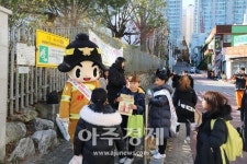 군포소방, 군포초등학교 찾아 소방안전체험교실 열어