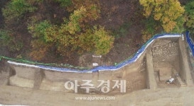 부여나성, 청산성-부소산성 연결구간 성벽 실체 확인