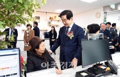 [포토] 안병용 의정부시장, 호원2동 주민자치센터 별관 개관식 참석