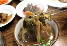 생방송 오늘저녁 인제 백담갓시래기국밥 위치는?