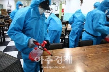 안산도시공사, 관내 방역 사각지대 집중 방역 활동