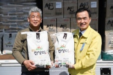 여주시 대표 브랜드인 대왕님표 여주 쌀인 진상미, 미국에 수출
