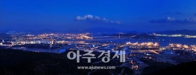 광양 구봉산전망대 야간관광 100선 선정