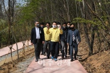 구리시, 무장애나눔길 갈매구릉산자락길 개통