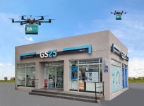 GS25, GS칼텍스와 제주서 업계 최초 드론 배송