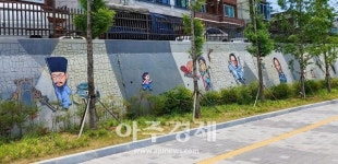 대구교육박물관, 위인 벽화길 조성